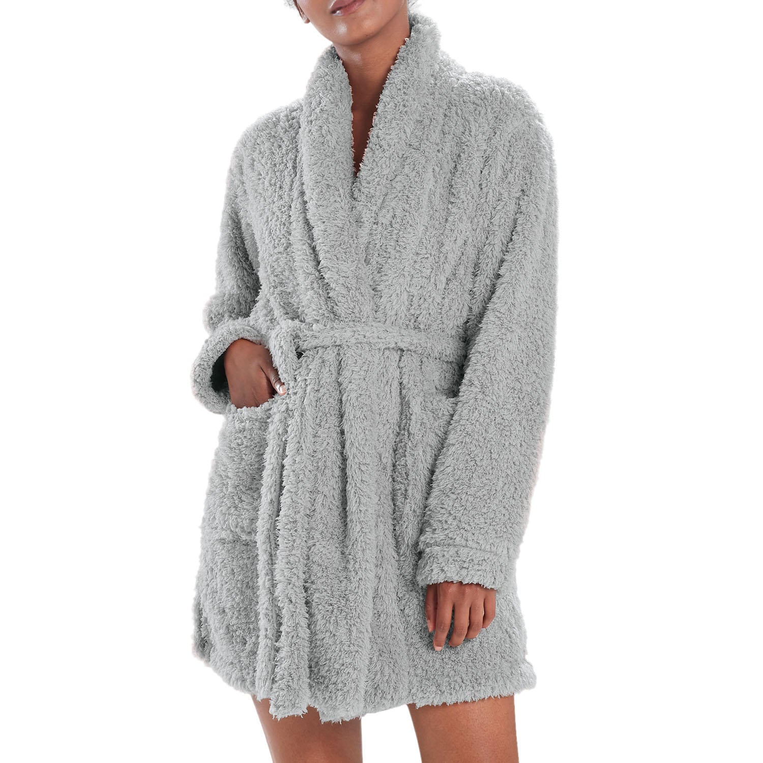 N Natori Women's Plush Lounge Cardigan